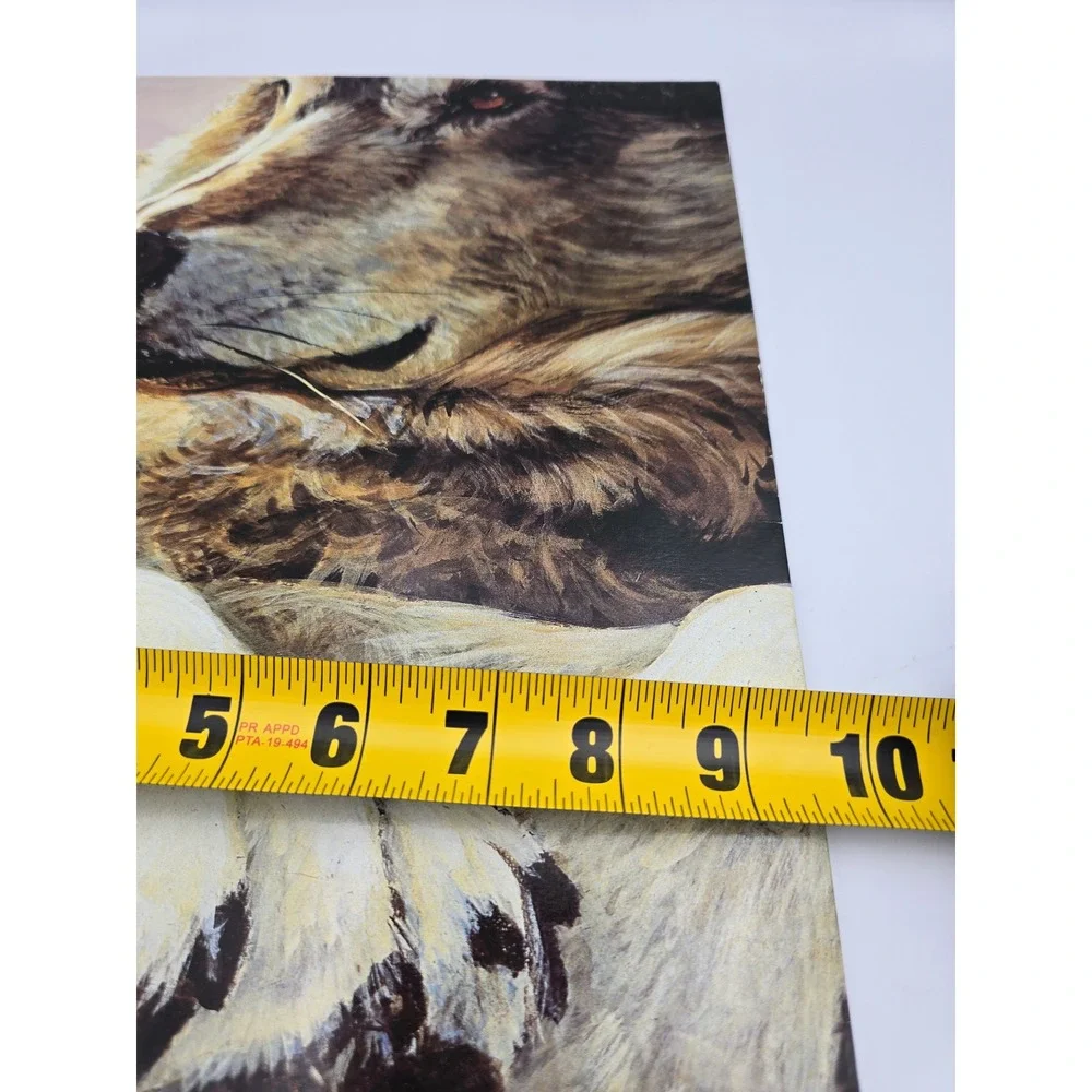 Raymond Geddes Wolf Folder Kids OS Brown Excellent 1998 Jan Martin McGuire‎ Art